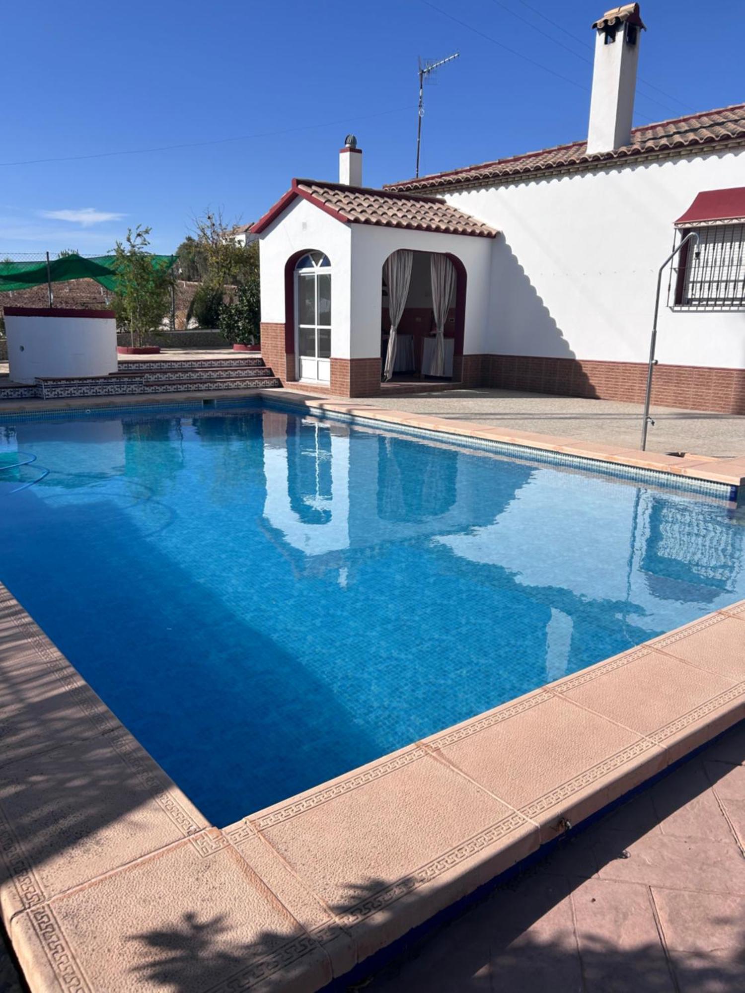 塞维利亚Casa Con Piscina Privada别墅 外观 照片