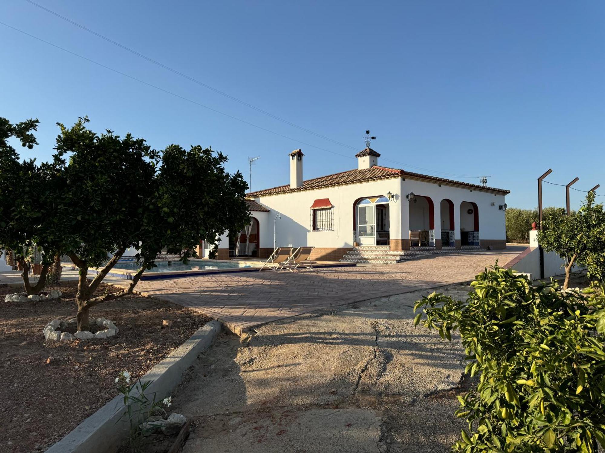 塞维利亚Casa Con Piscina Privada别墅 外观 照片